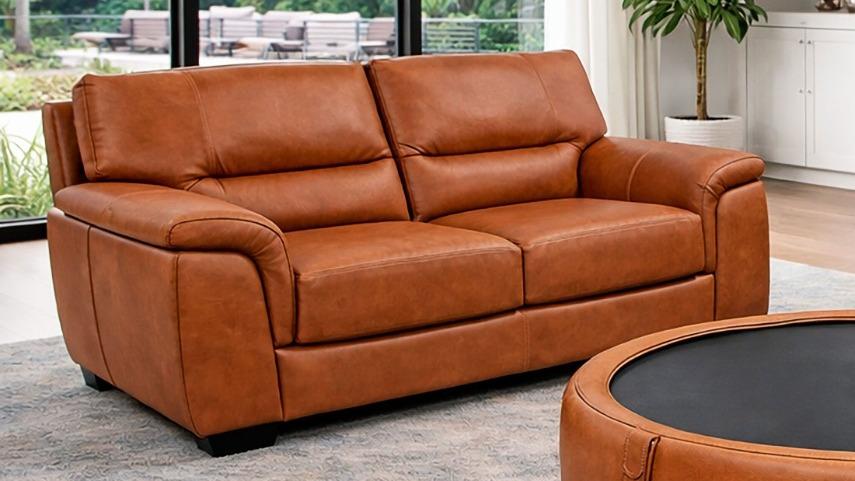 Toretto 2-Seater Leather Sofa