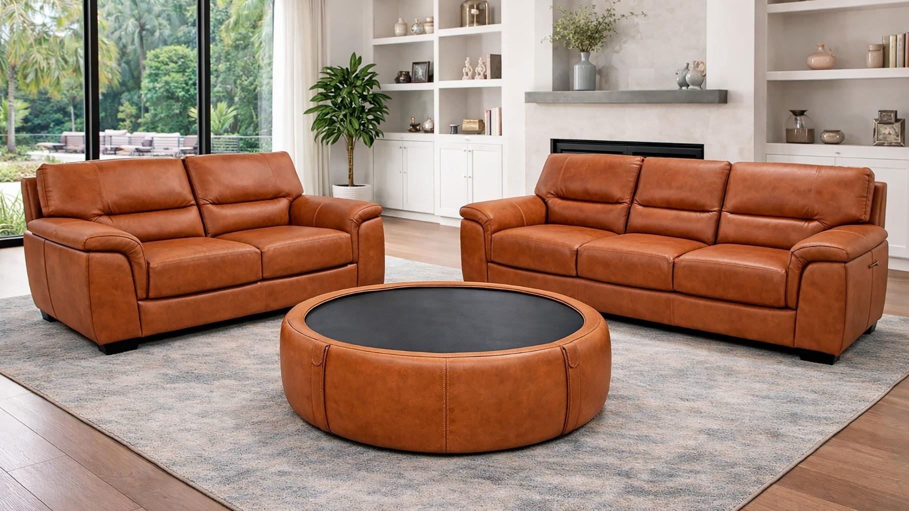 Toretto Leather Sofa