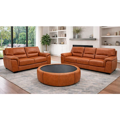 Toretto Leather Sofa