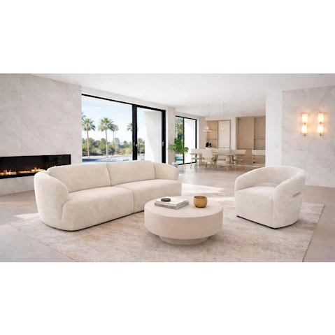 Verona 2.5-Seater Fabric Sofa