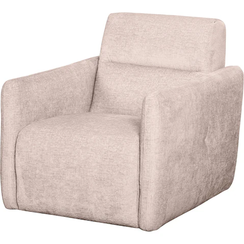 Audrey Fabric Swivel Armchair