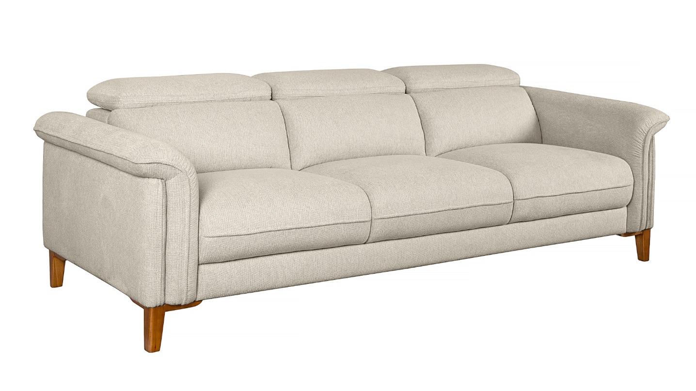 Avalon 3-Seater Fabric Sofa