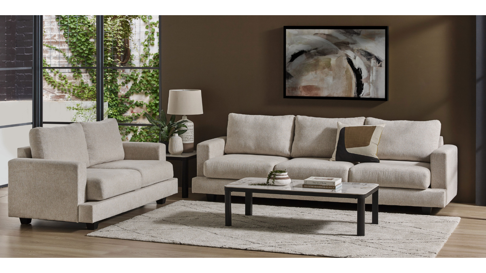 Aurora Fabric Sofa