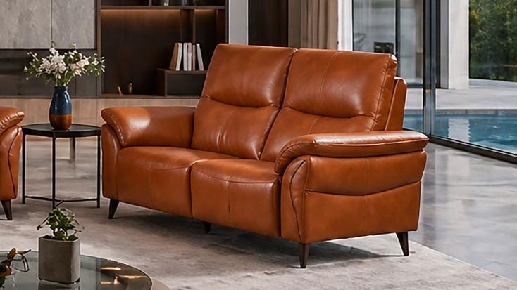 Belmont 2-Seater Leather Recliner Sofa