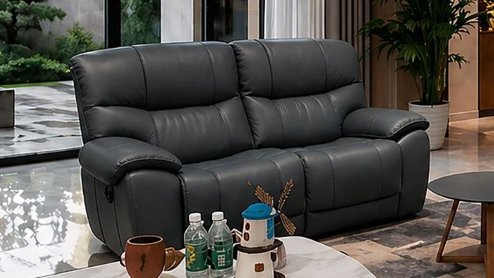 Enmore 2-Seater Leather Recliner Sofa