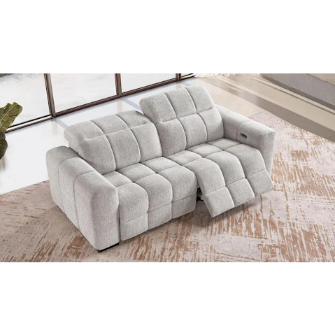 Catania 2-Seater Fabric Recliner Sofa