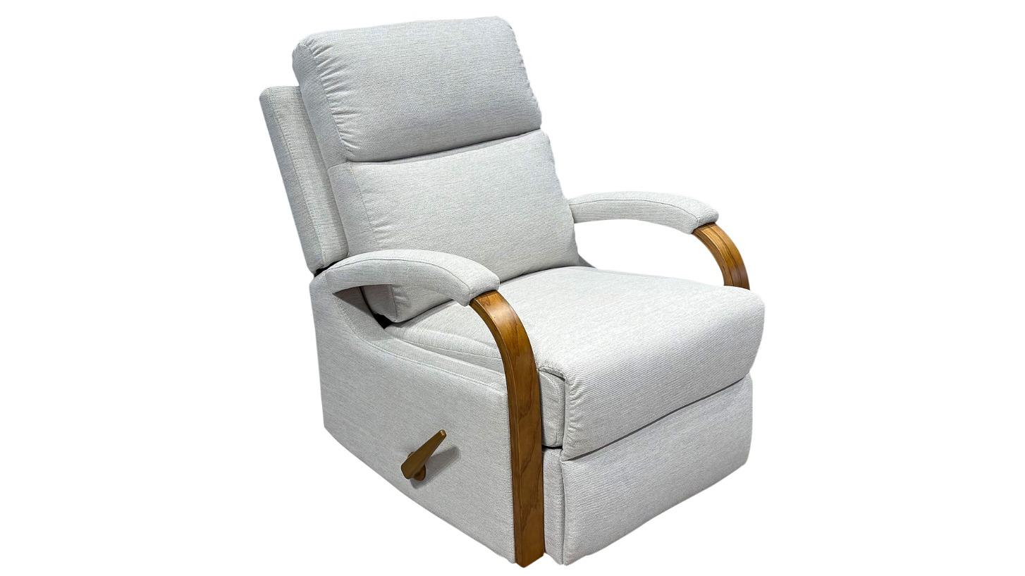 Clifford Glider and Swivel Fabric Recliner Armchair