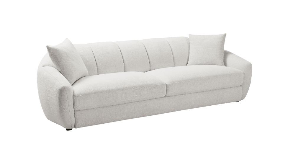 Toulon 4-Seater Fabric Sofa