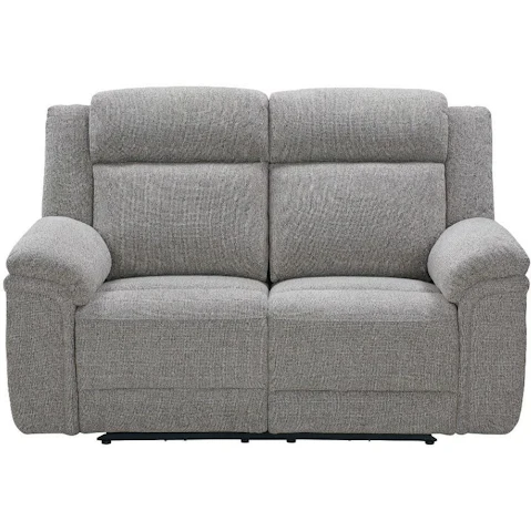 Stirling 2-Seater Fabric Powered Recliner Sofa - Dove