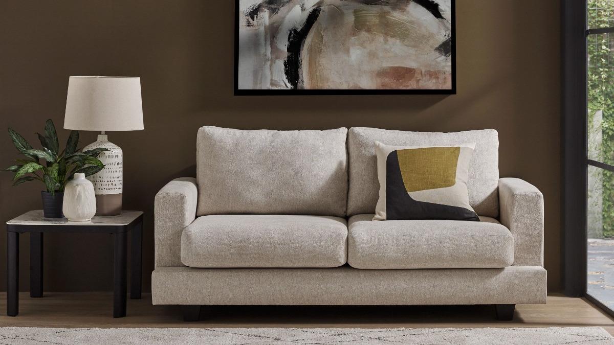 Aurora 2-Seater Fabric Sofa