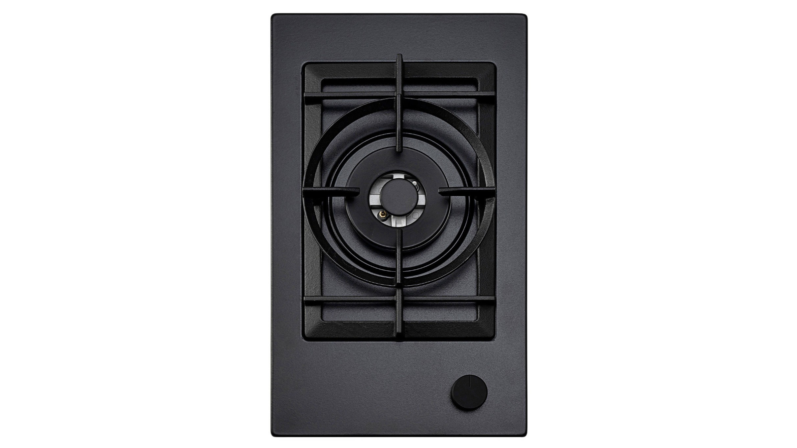 Euro 30cm Domino Wok Natural Gas Cooktop - Black