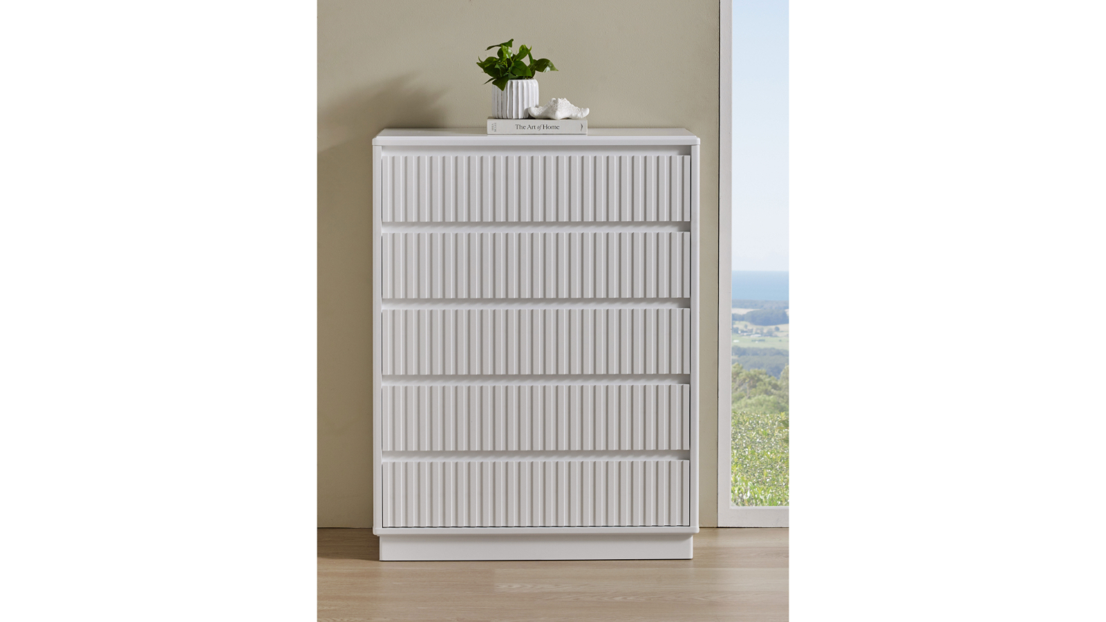 Whitehaven 5-Drawer Tallboy
