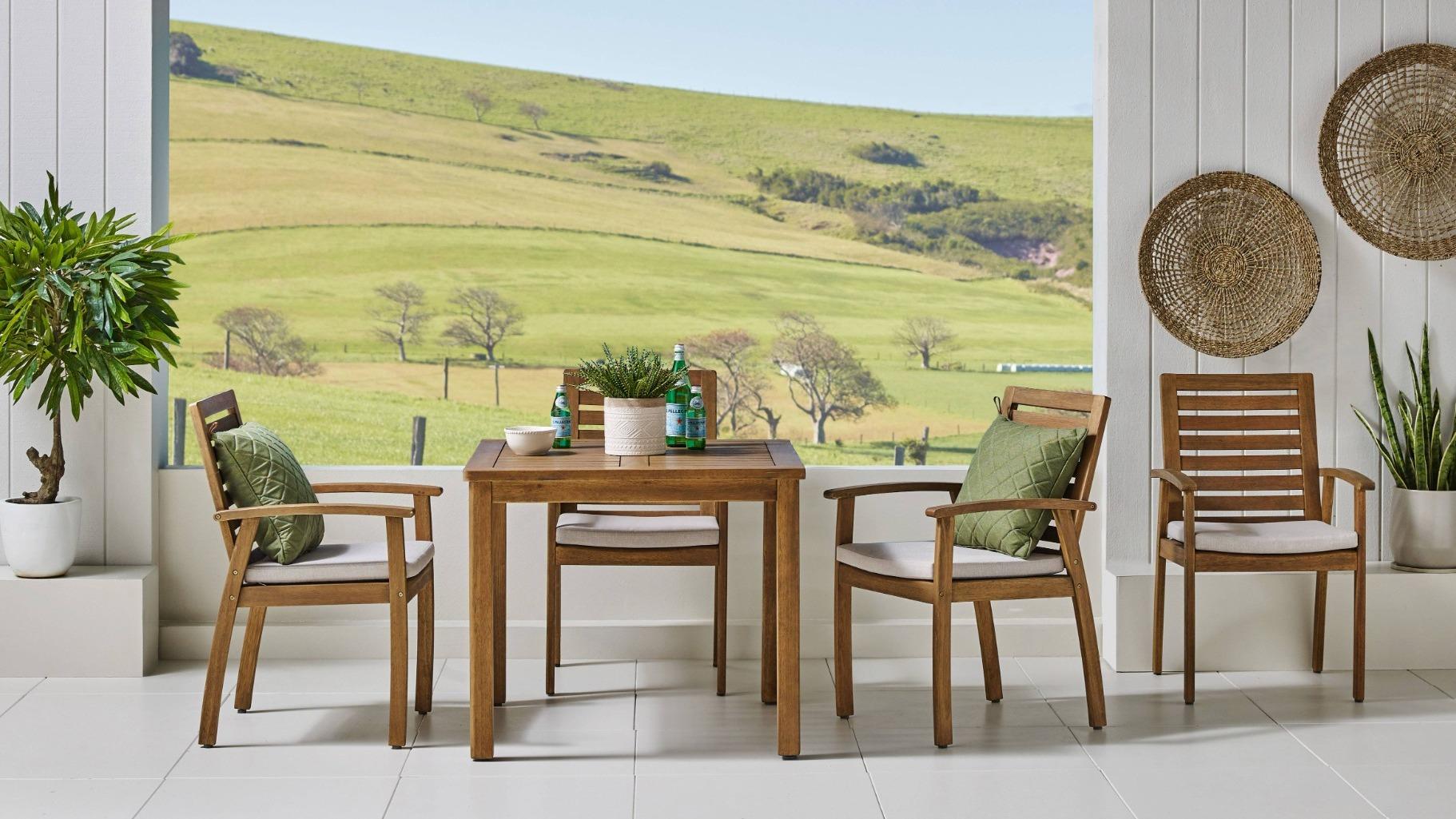 Southbank 5-Piece Outdoor Square Dining Setting