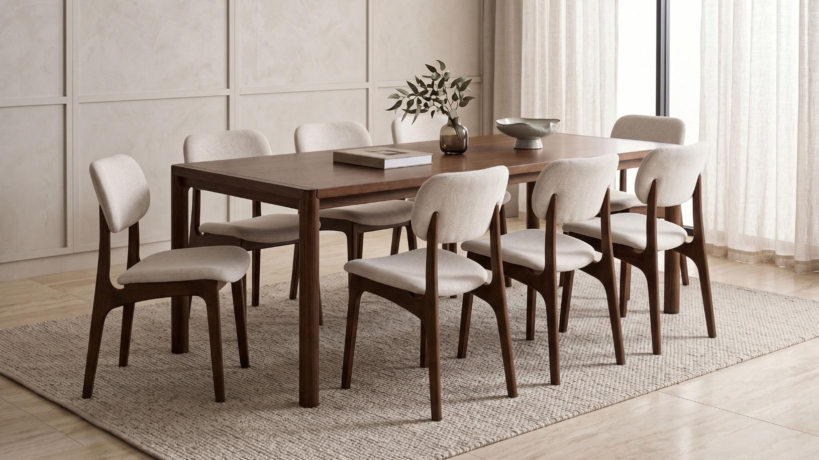 Dakota Rectangular Dining Table - 240cm