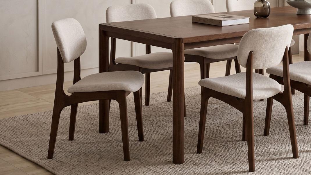 Dakota Fabric Dining Chair