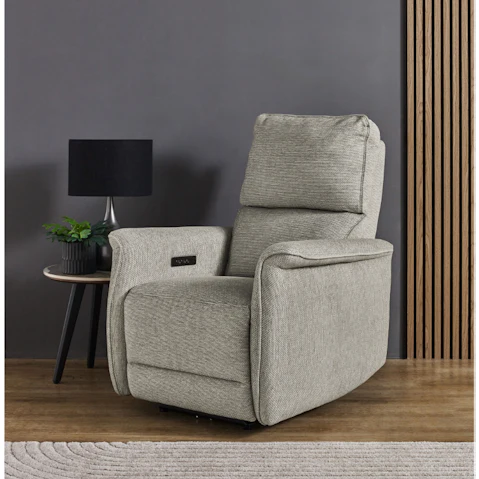 Riah Fabric Powered Recliner Armchair