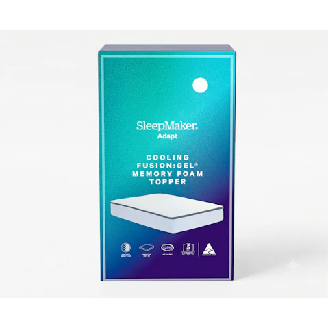 Sleepmaker Adapt Fusion Gel Mattress Topper