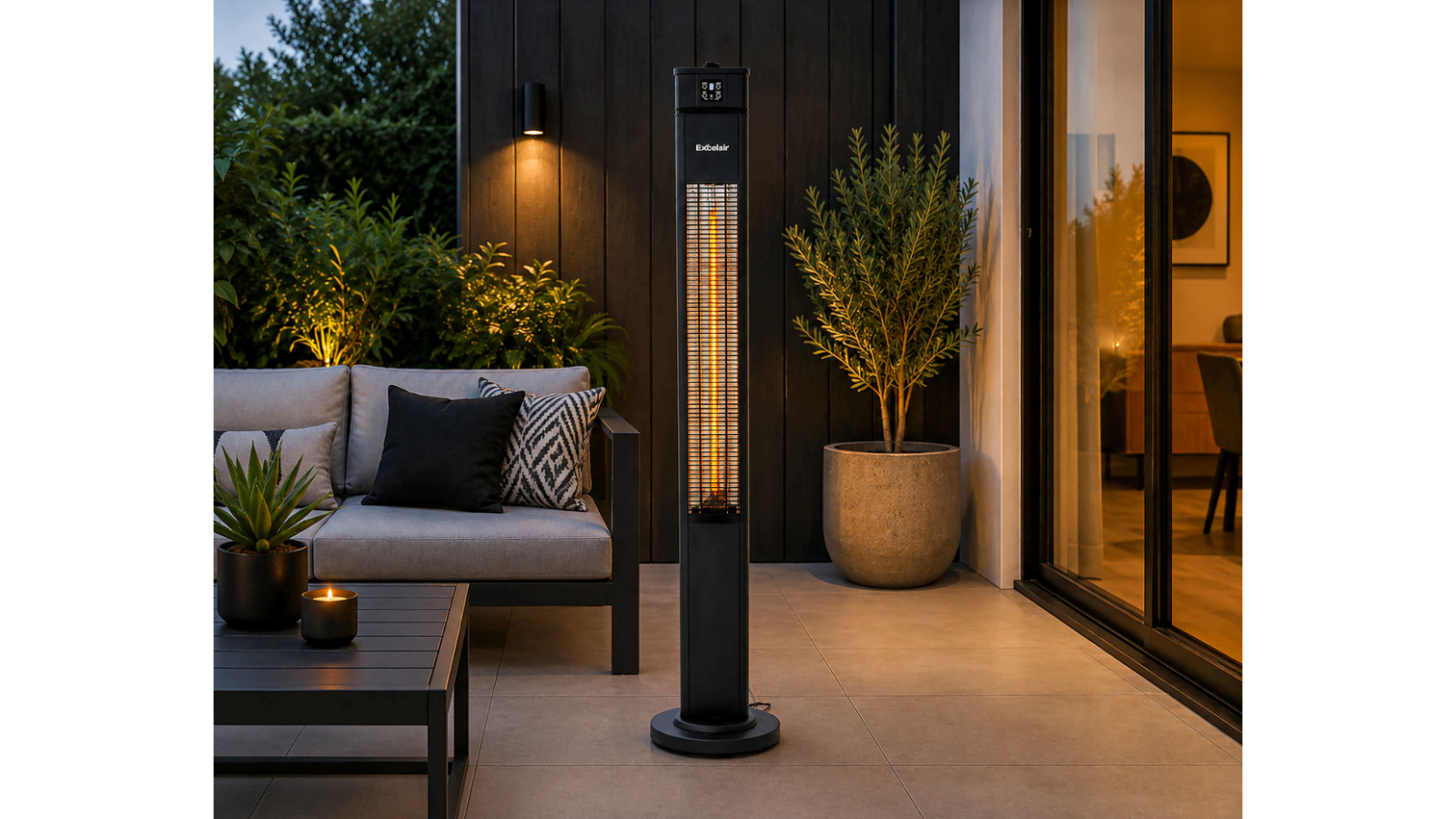 Excelsior 2.0K Oscillating Outdoor Heater