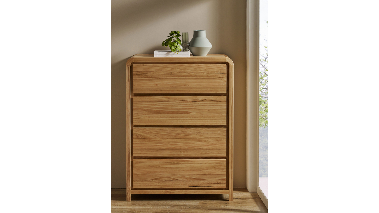 Ellen 4-Drawer Tallboy