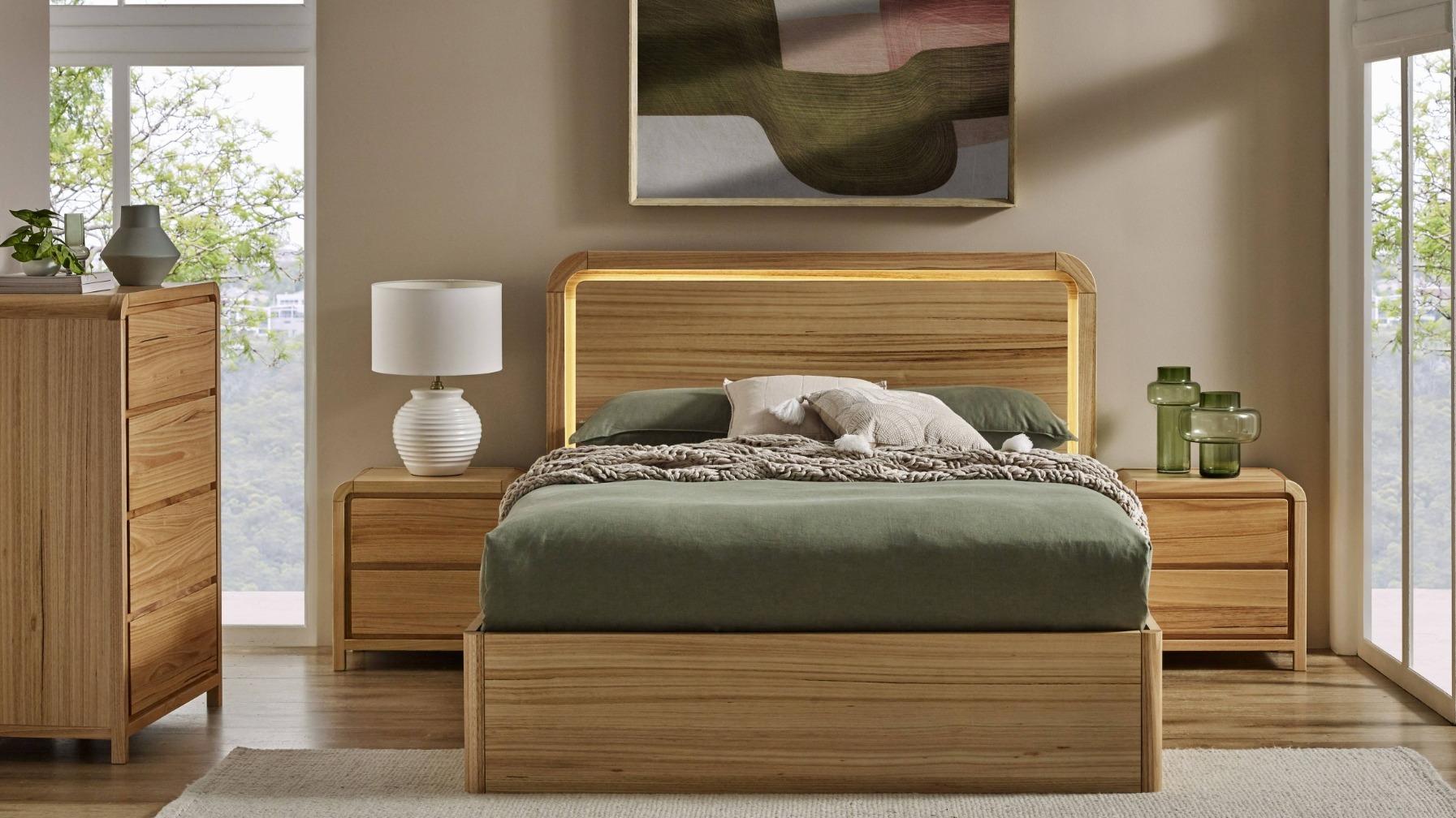 Ellen Gas Lift Bed