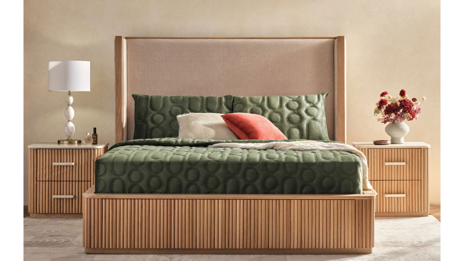 L'Avenue Luxury Sedona Coverlet Set - Super King