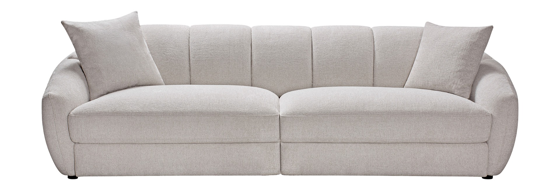 Toulon 4-Seater Fabric Sofa