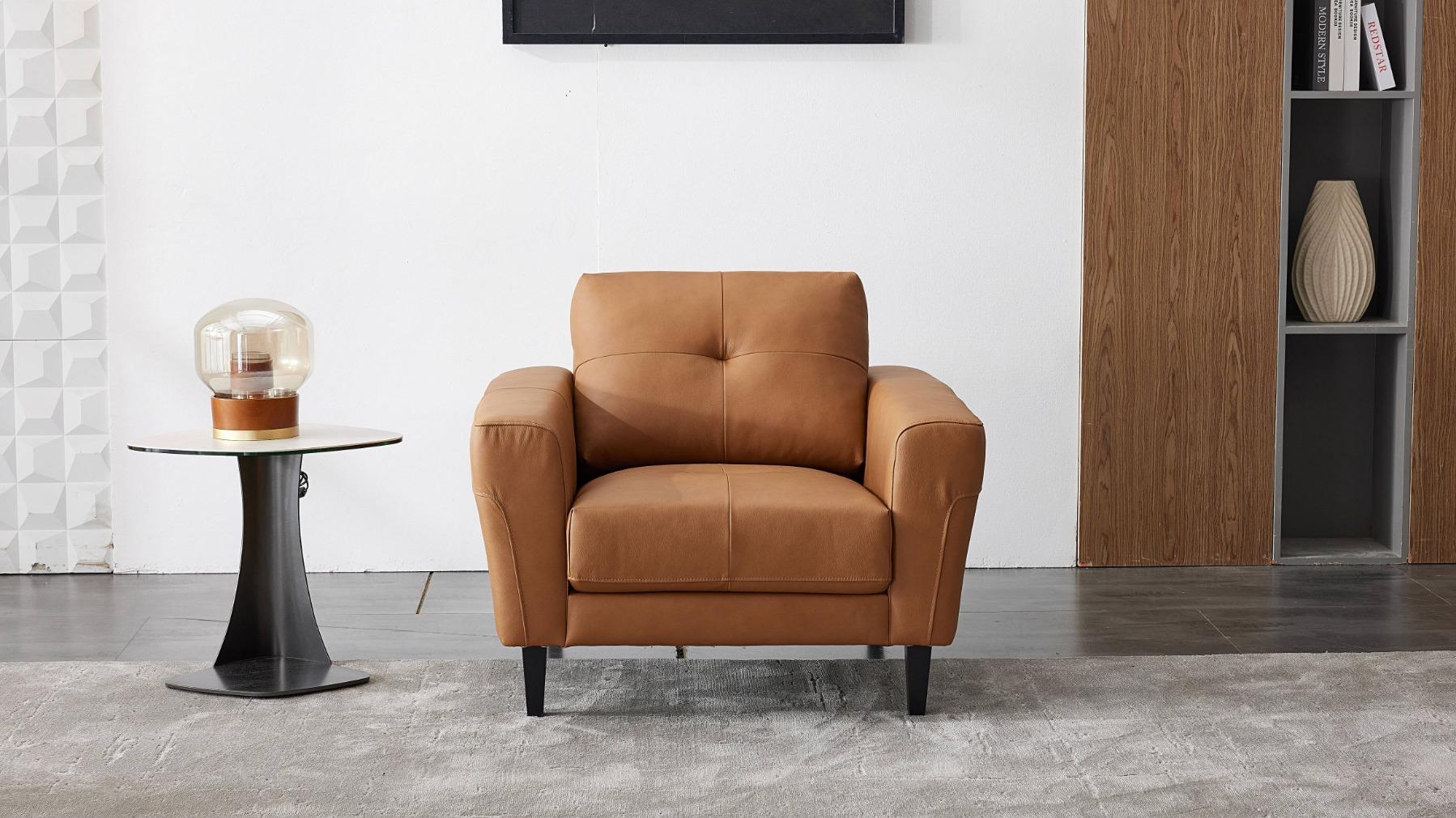 Vulcan Leather Armchair