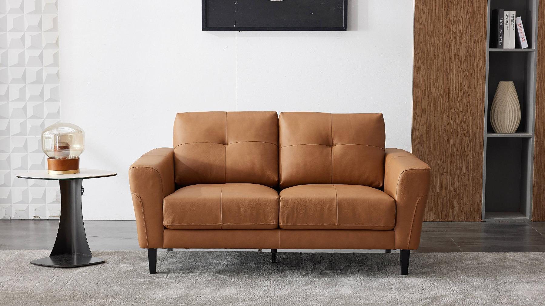 Vulcan Leather Sofa