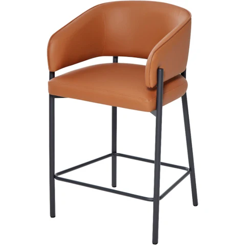Dani PU Bar Stool - Tan