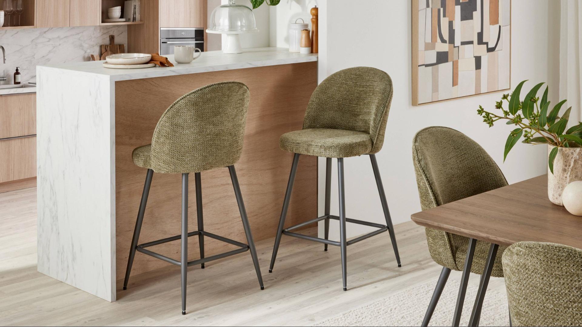 Wynn Fabric Bar Stool
