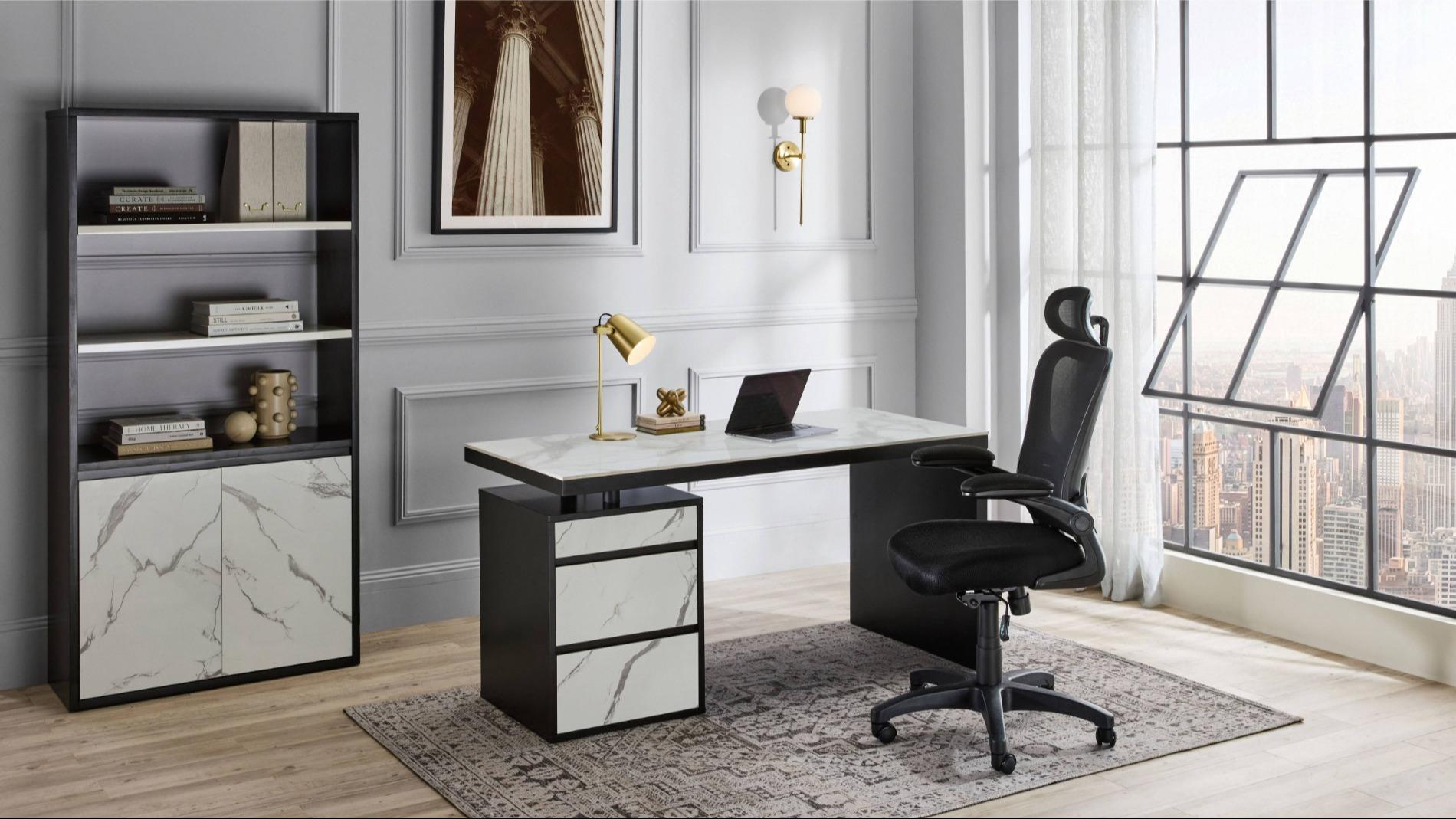Starla 3-Drawer Office Desk