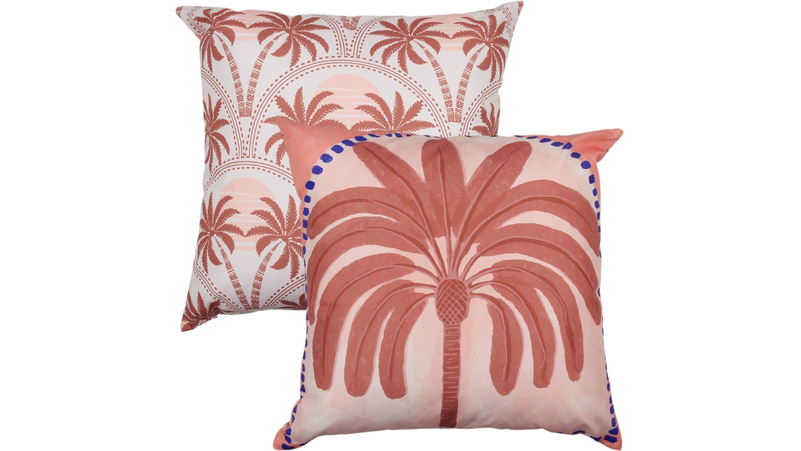 Boho Palm Square Outdoor Cushion