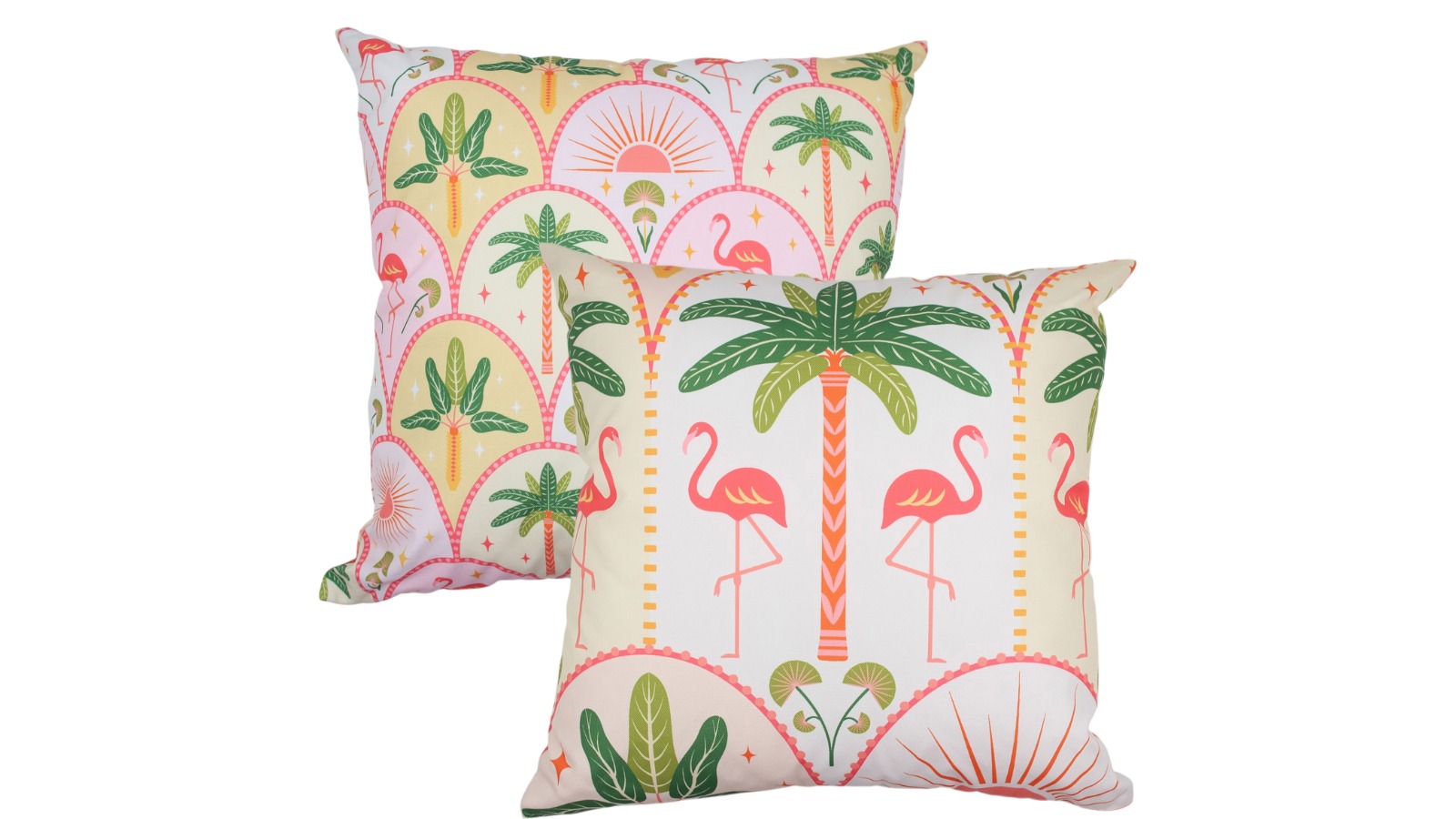 Flamingo Bay Square Outdoor Cushion