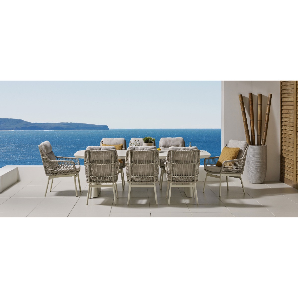 Maya Outdoor 240cm Oval Dining Table