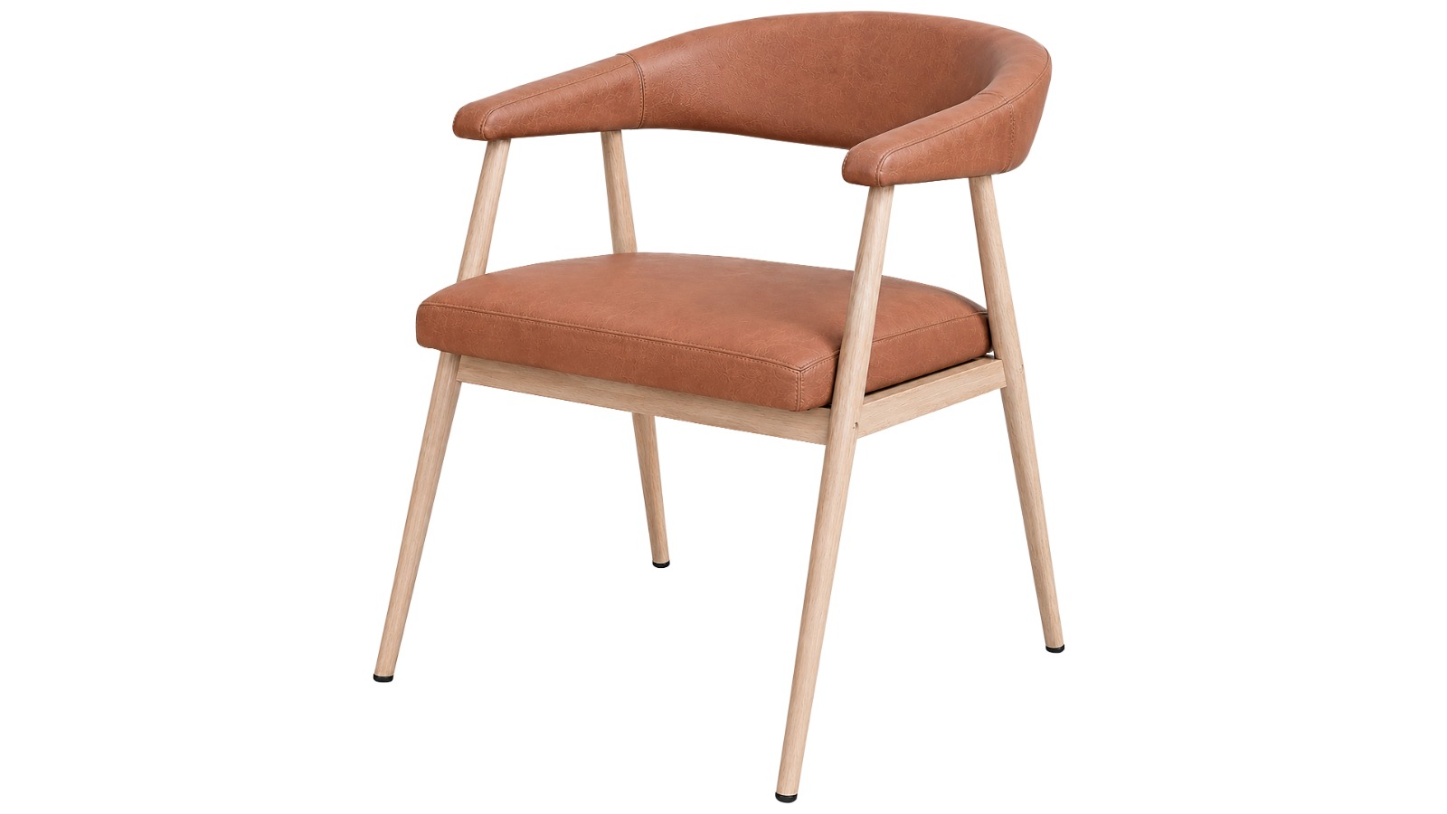 Athina PU Dining Chair - Tan