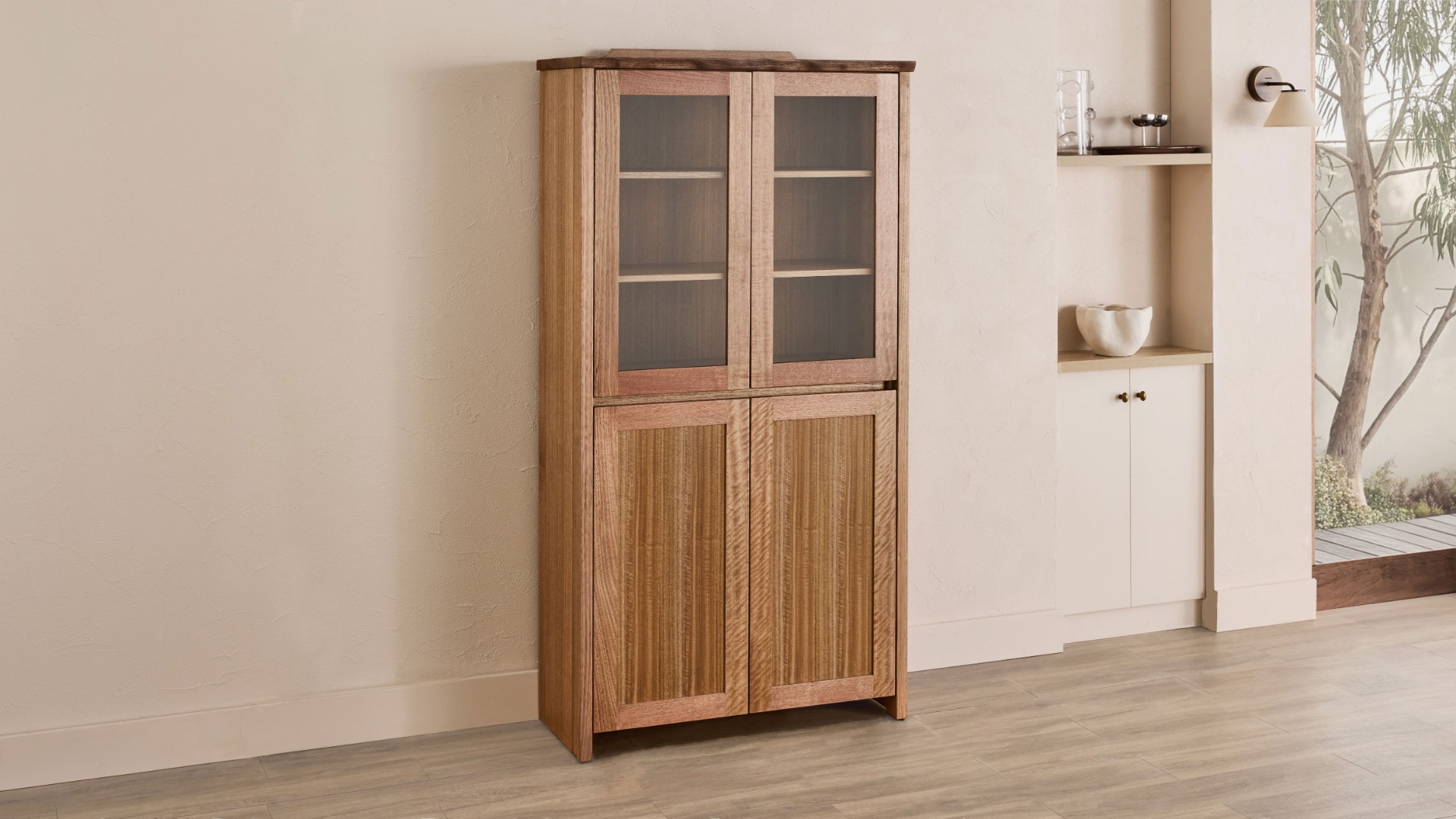 Bonadiesi Display Cabinet - Tasmanian Oak