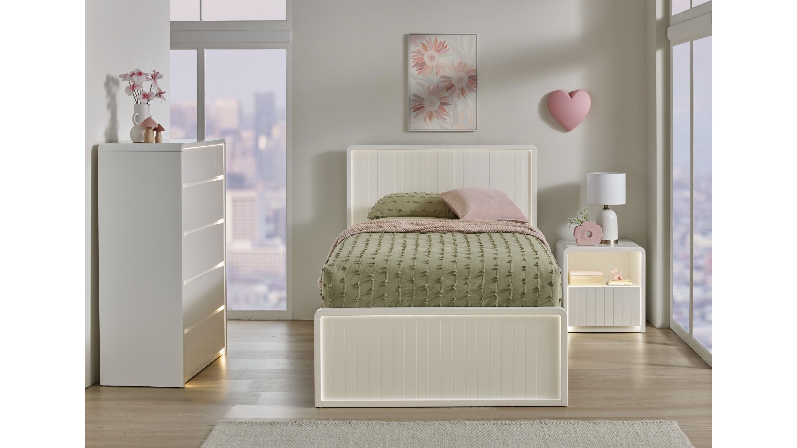 Aegea Bed - King Single