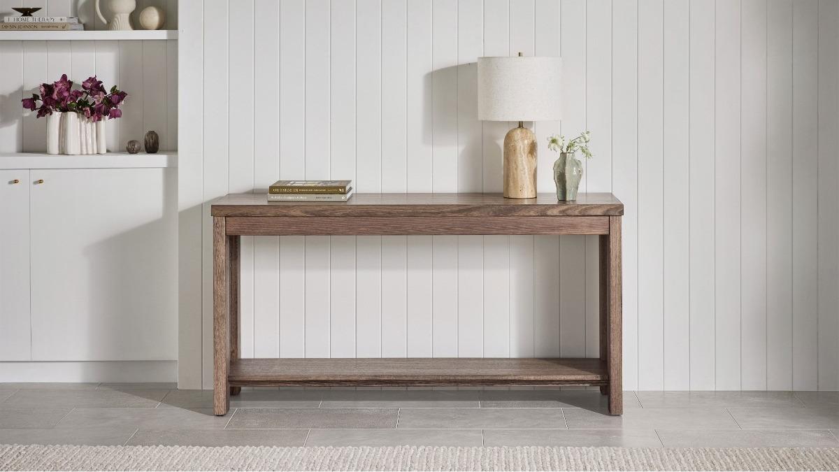 Lombardozzi Console Table - Tasmanian Oak