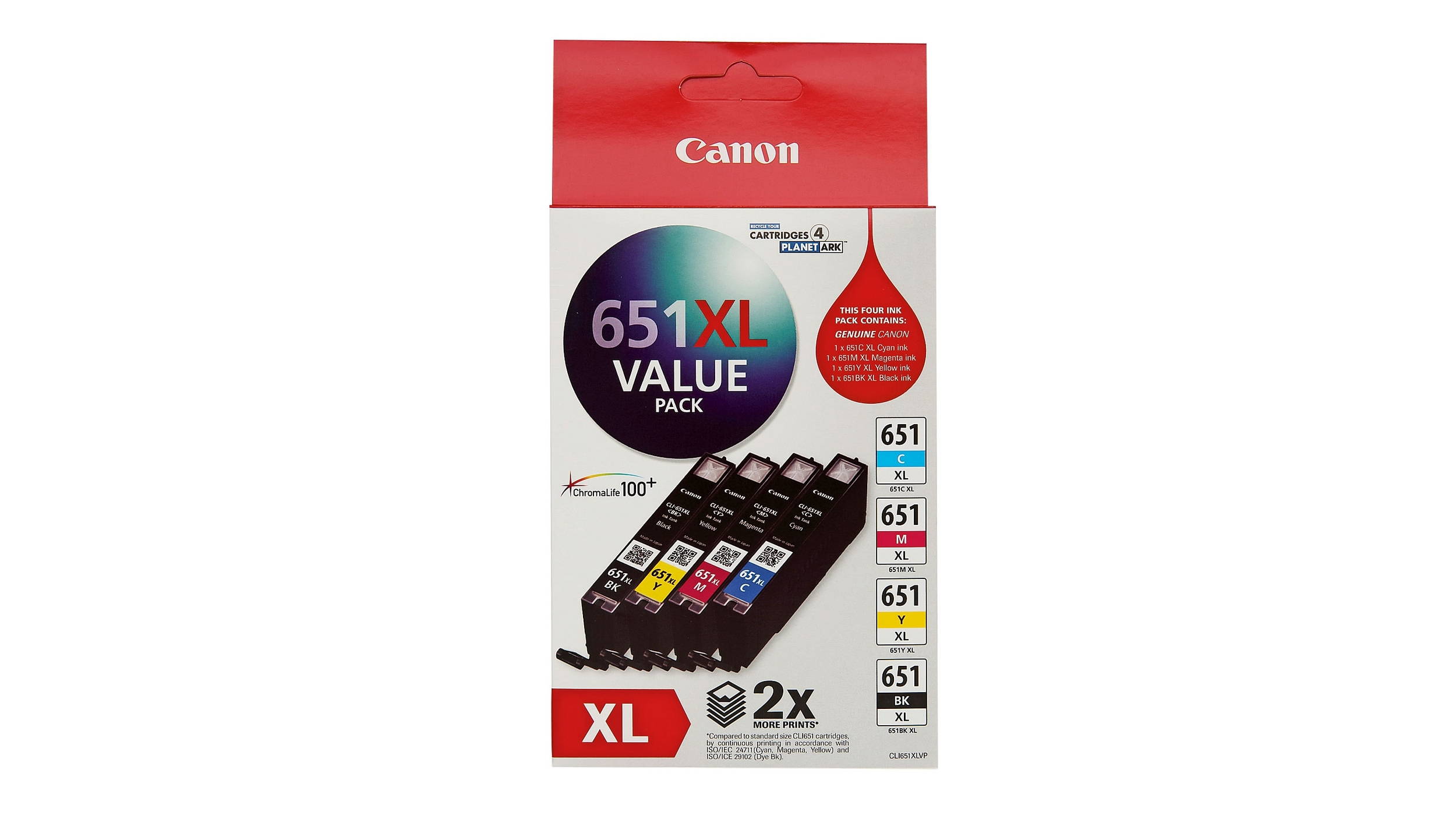 Canon 651XL High Yield Ink Cartridge - Value Pack