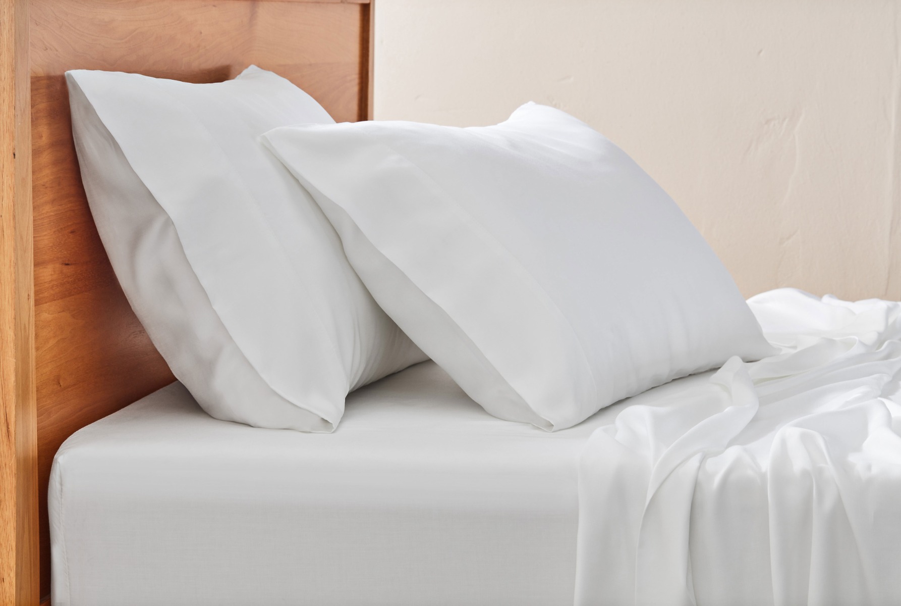 Bambi Eco Touch Tencel White Mega Sheet Set - King