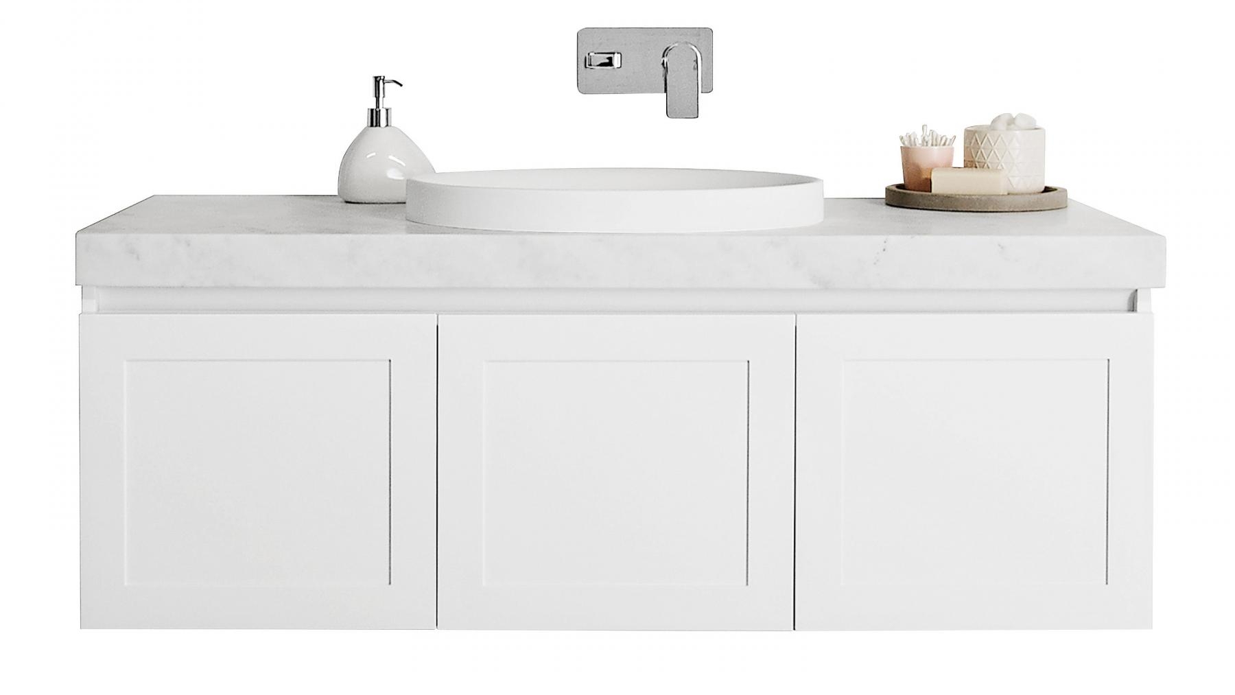 ADP Hampton 1200mm Wall Hung Vanity with Basin Harvey Norman
