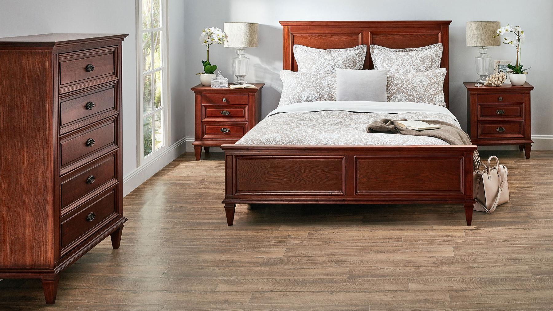 Westminster Queen Bed Harvey Norman