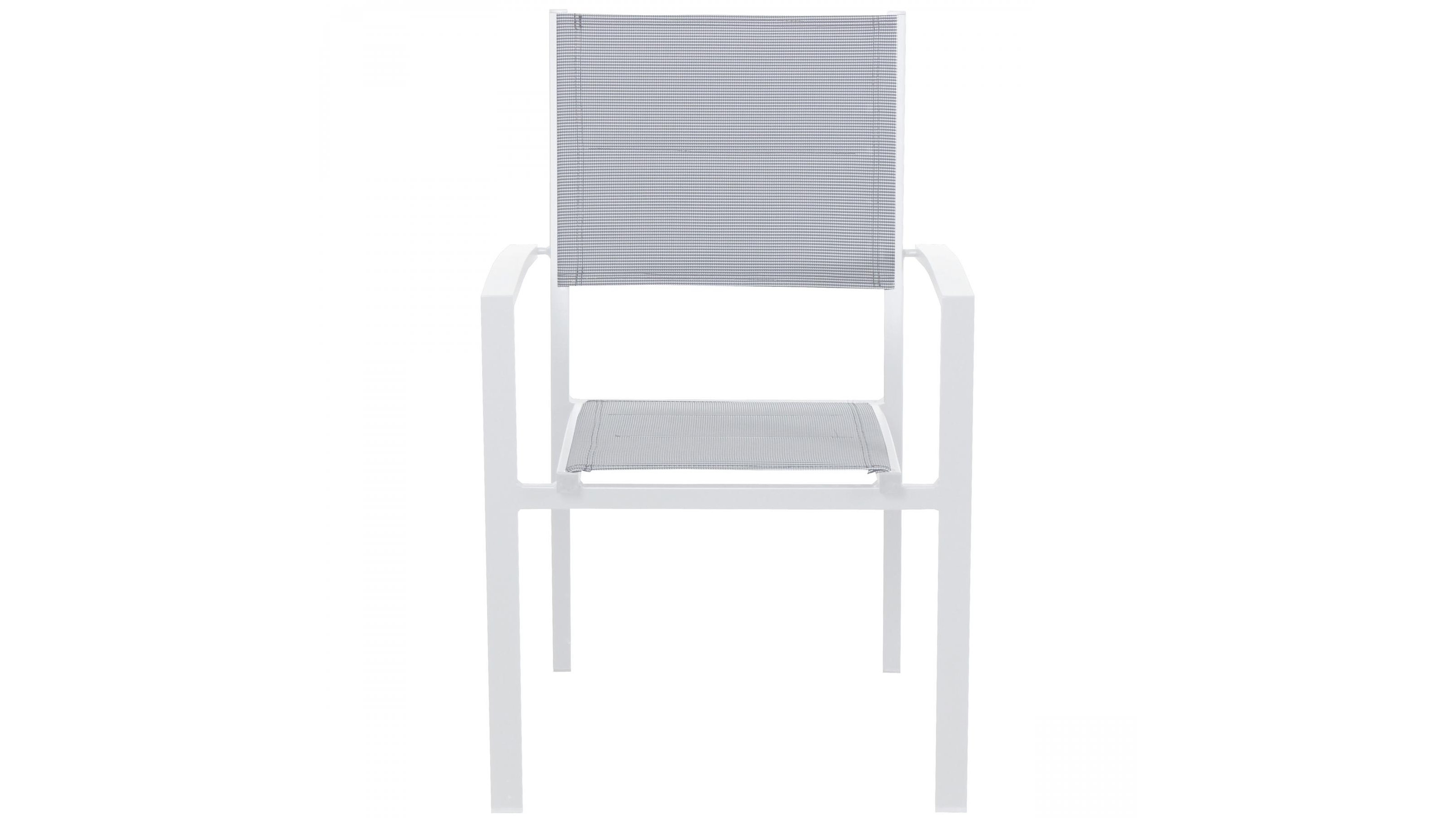 Bon Outdoor White Dining Chair Harvey Norman
