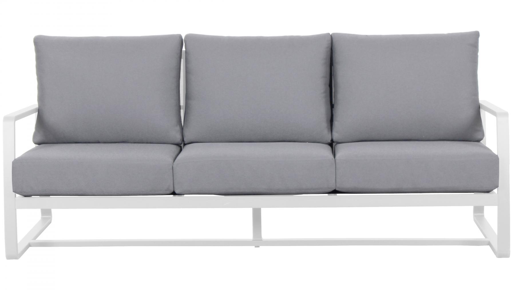 Bonnie Outdoor 3-Seater Sofa - White