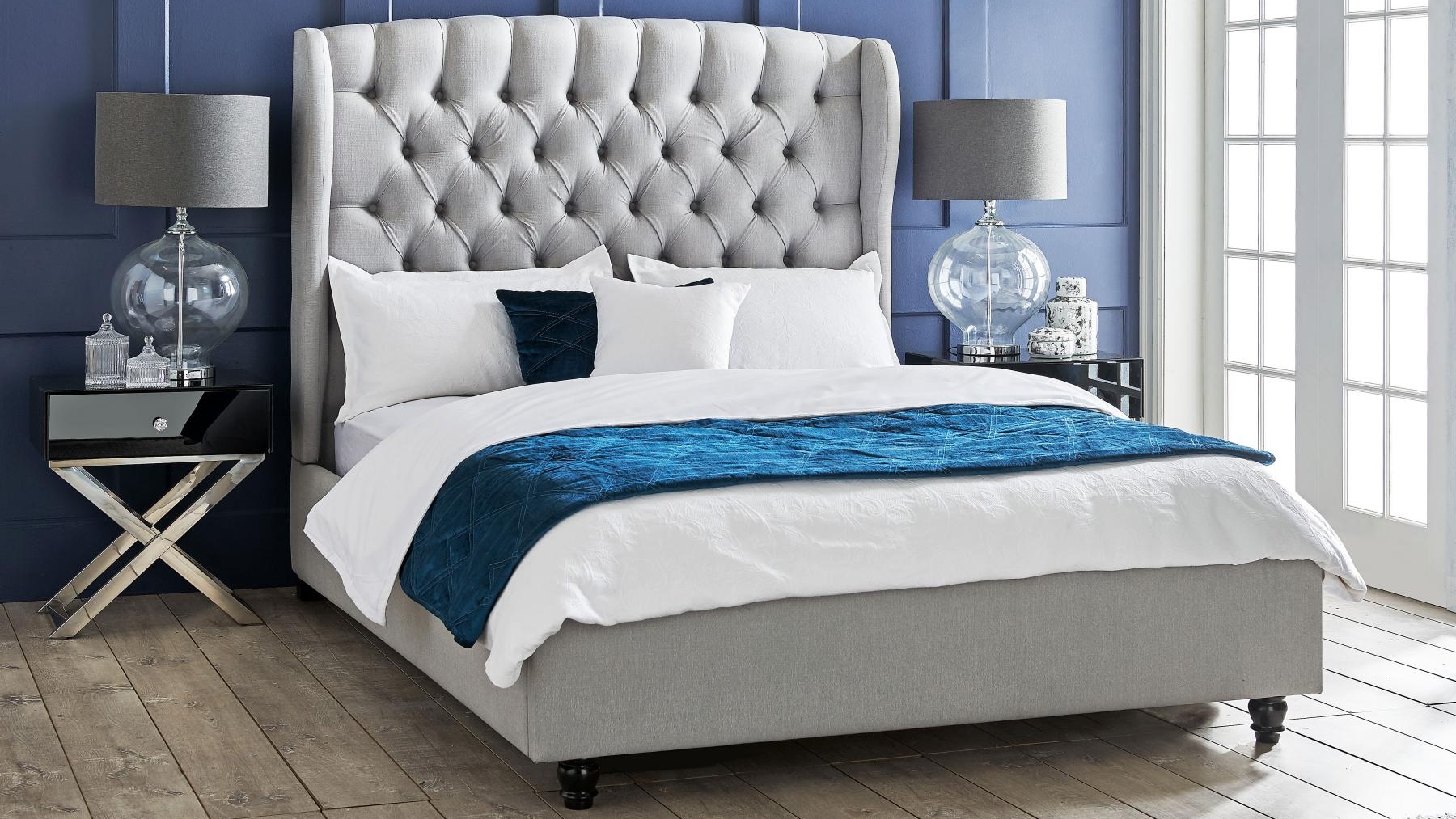 Gemini Queen Bed Harvey Norman