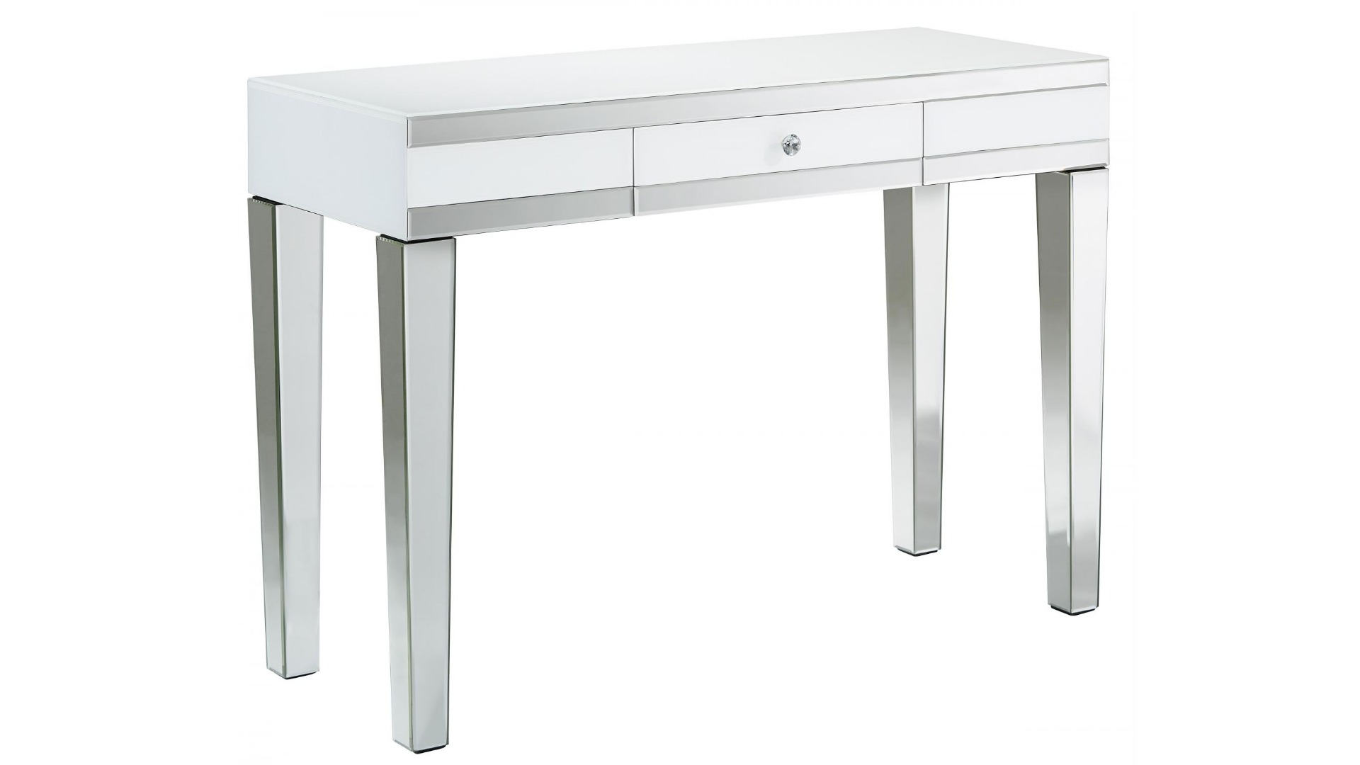 Ritz Console Mirror - White
