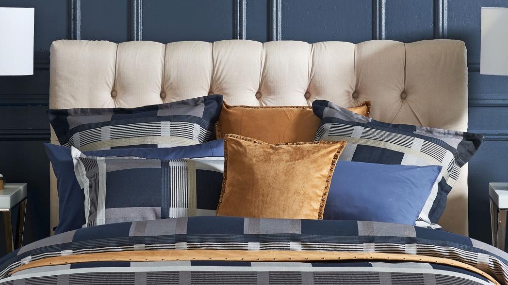 Corben Navy European Pillowcase Harvey Norman