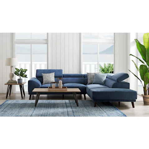 Urban Right-Hand Facing Fabric Corner Lounge Suite