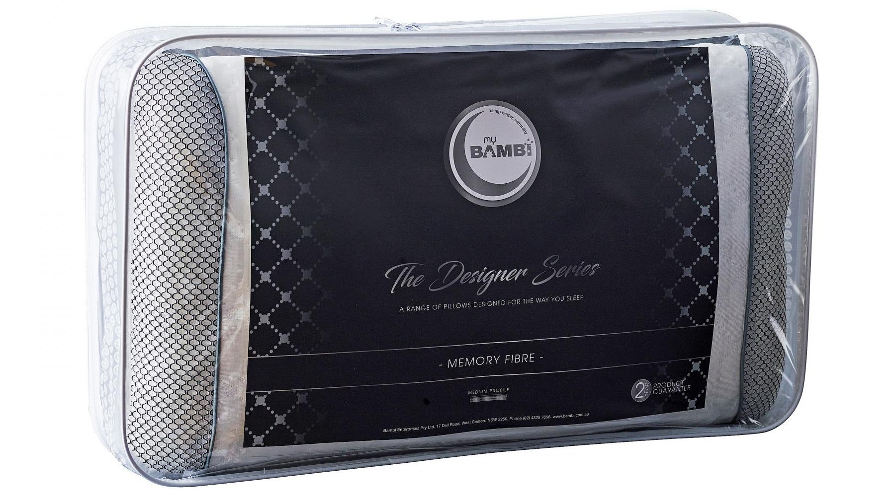 Designer Series Memory Fibre Pillow Harvey Norman