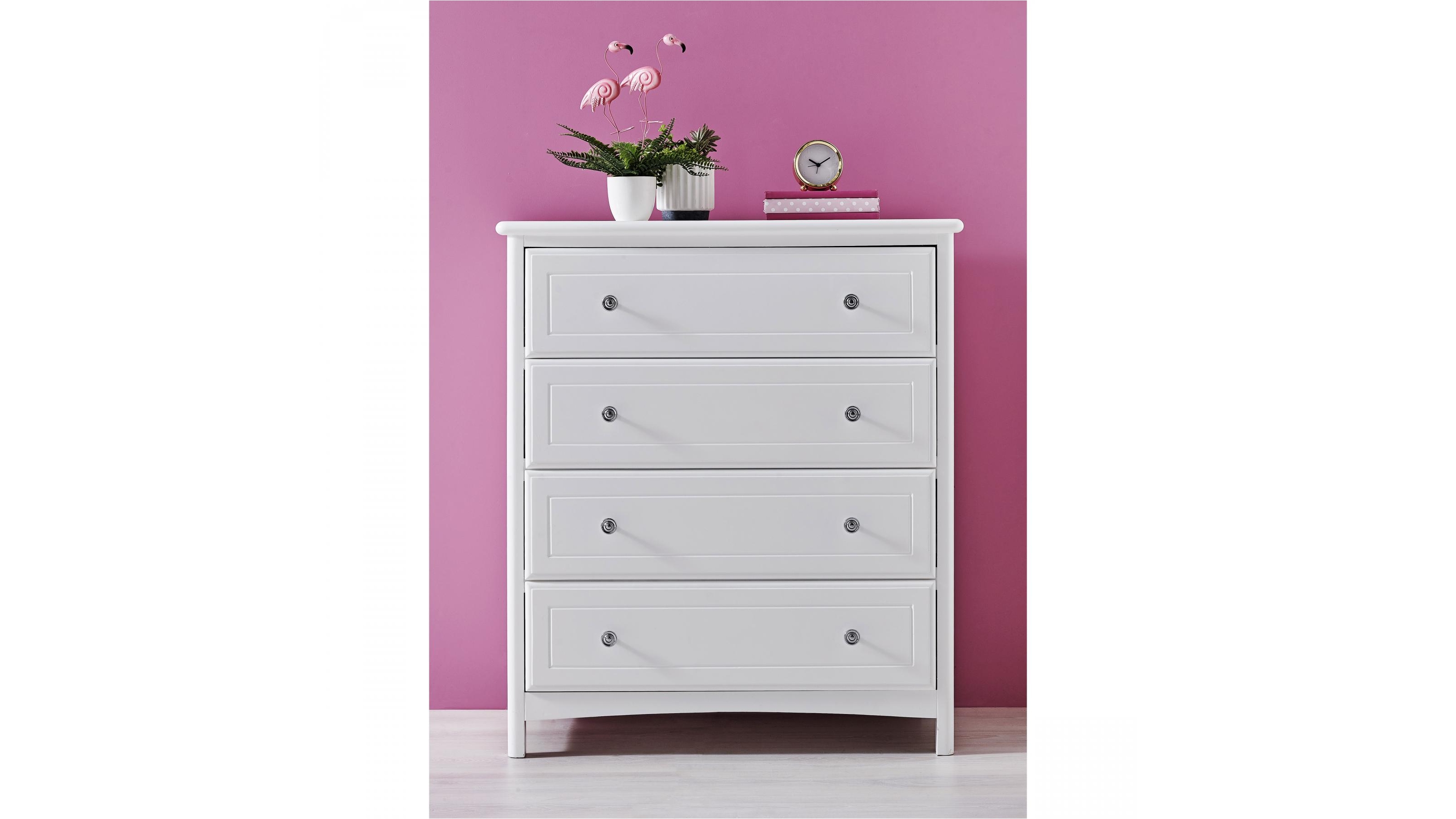 Hayley 4-Drawer Tallboy